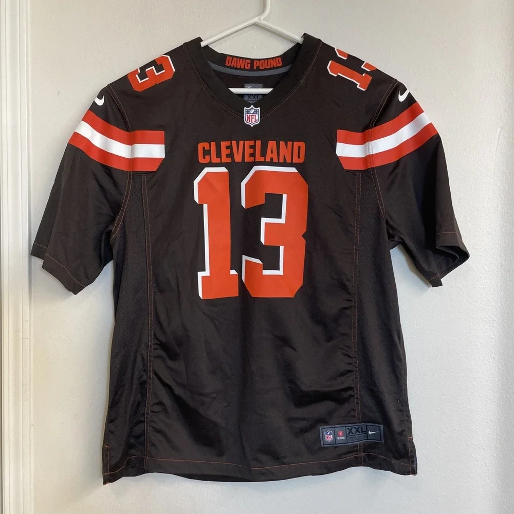 Nike Cleveland Browns Odell Beckham Jr#13 Dawg Pound Mens Jersey Size XXL Sporty
